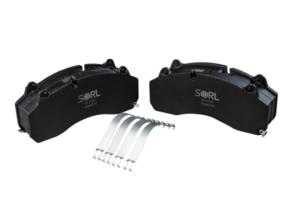 Колодки тормозные дисковые задние SITRAK, HOWO (WG9100444150)